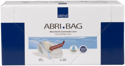 Abri-Bag Гигиенические впитывающие пакеты для туалета 51,5x39 см купить оптом в Иркутске