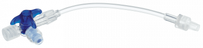 Кран 3-ходовой Дискофикс С с Сэйффлоу 360° белый линия 10 см купить оптом в Иркутске