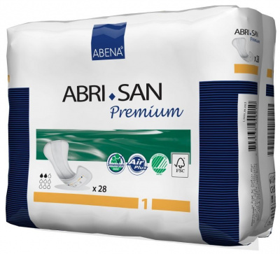 Урологические прокладки Abri-San Premium 1, 200 мл купить оптом в Иркутске

